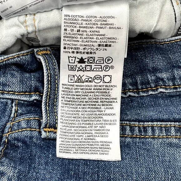 Levi's 559 Jeans Men 30x31 Relaxed Straight Blue Zipper Fly Denim - Picture 11 of 12